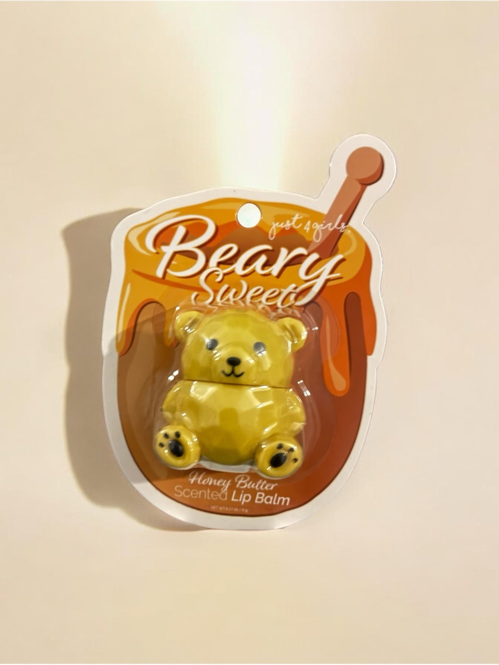 Honey Butter Scented Lip Balm - Yellow